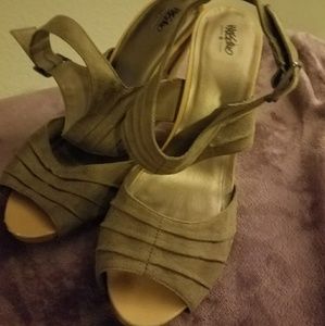 Mossimo Open Toed Sandle - Taupe